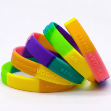 Silicone Wristband Manufacturer Design Your Own Cheap Personalized Custom Logo Silicone Wrist Band Bracelets